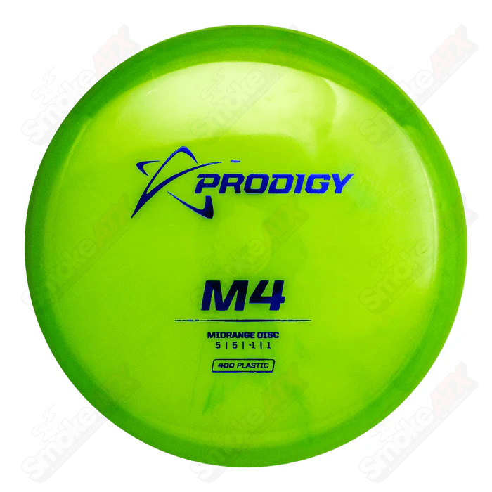 165-169g M4 Green Midrange Disc - 400 Plastic Prodigy Disc - Smoke ATX