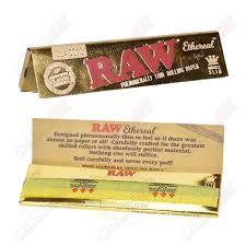 King Size Ethereal Slim Rolling Papers RAW - Smoke ATX