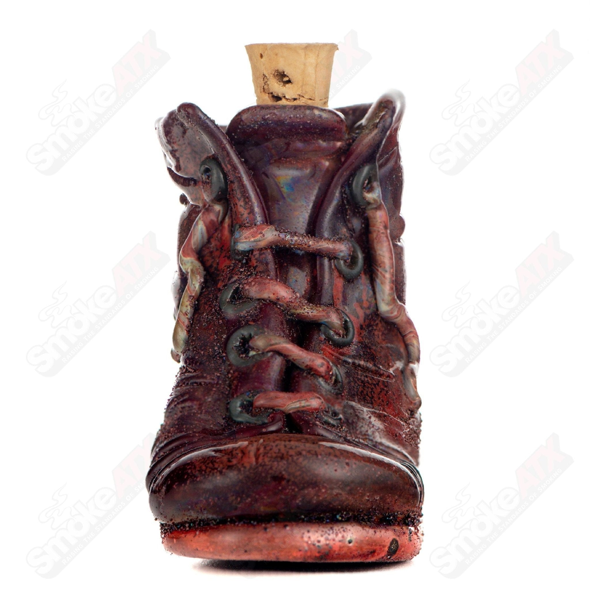 Glass Boot Bottle Iroczii Glass - Smoke ATX