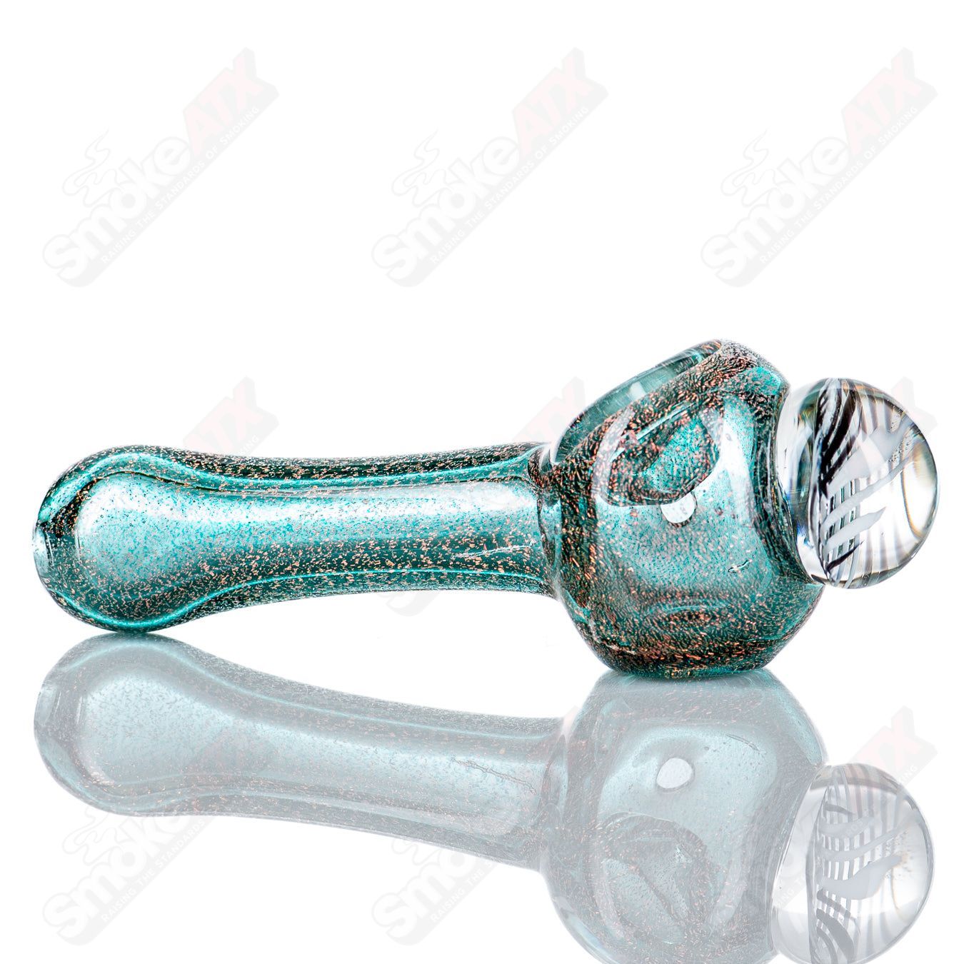 #3 Medium Dichro Spoon (Over Lake) by SPG - Smoke ATX