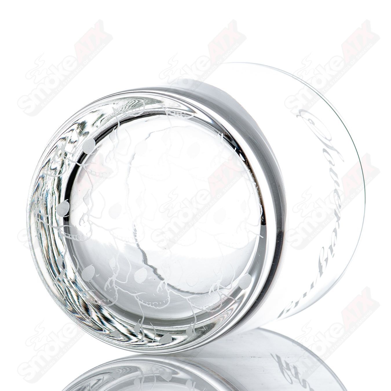 Hi-Ball Glass Bloodshed Skull Pattern Sovereignty - Smoke ATX