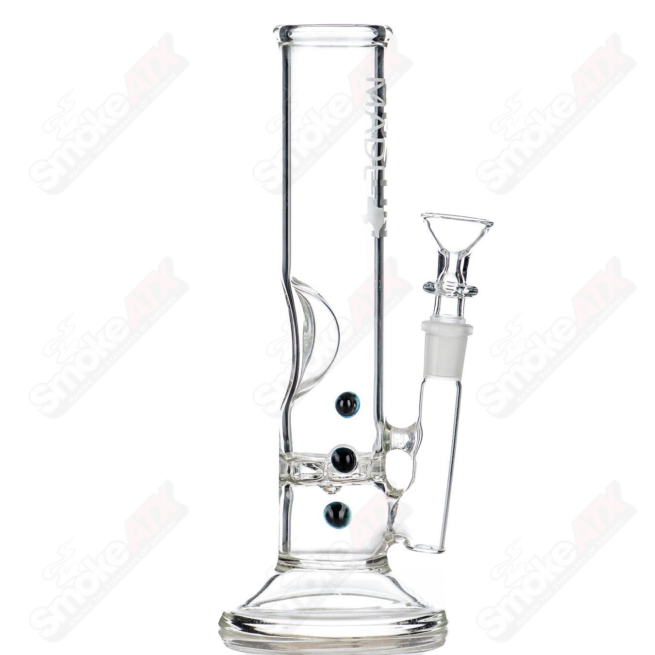 10" 44mm Color Dot Ratchet Tube (Black) AMGC - Smoke ATX