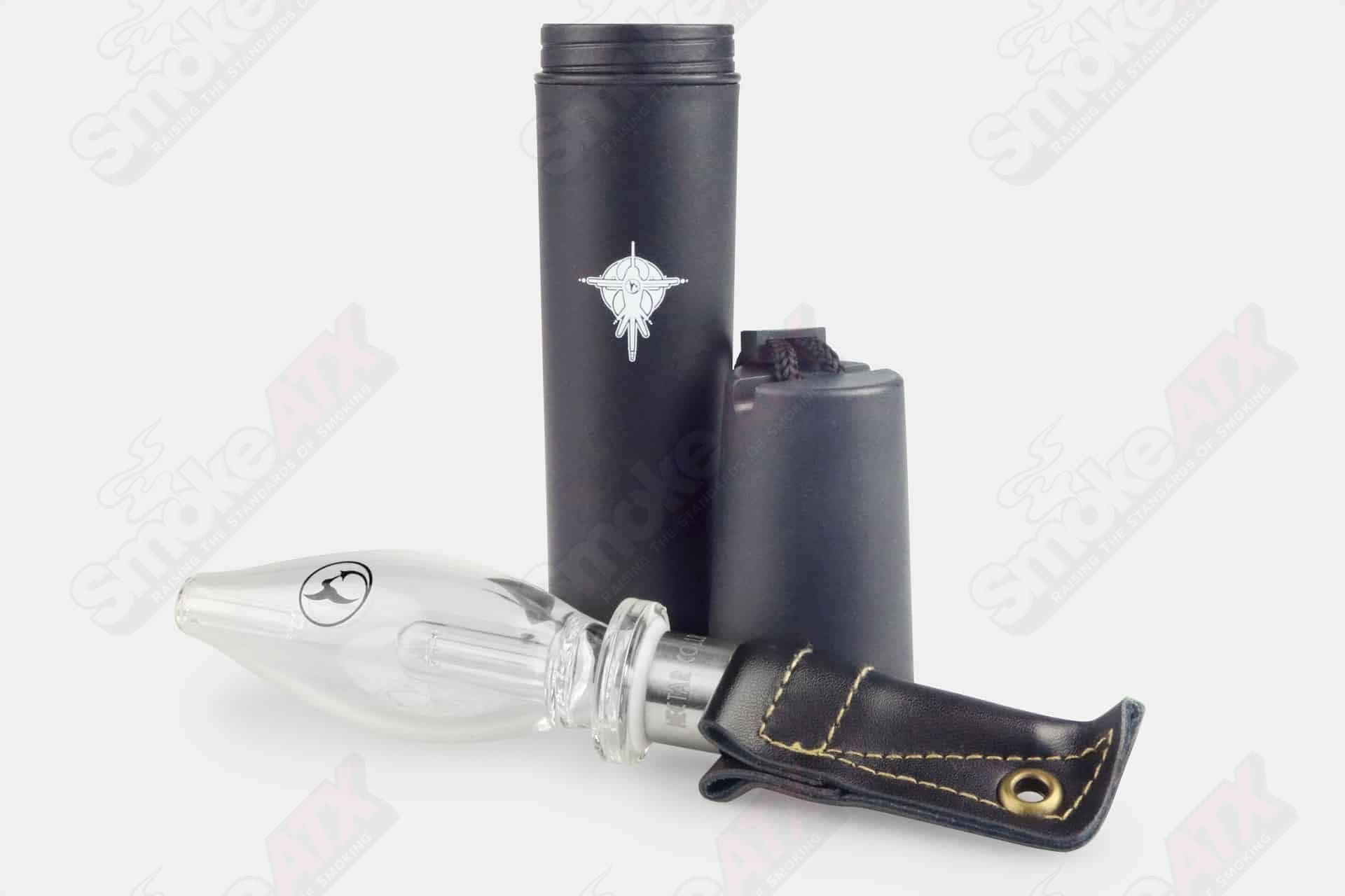 Honeybird Classic Cannaster w/Quartz Tip - Smoke ATX