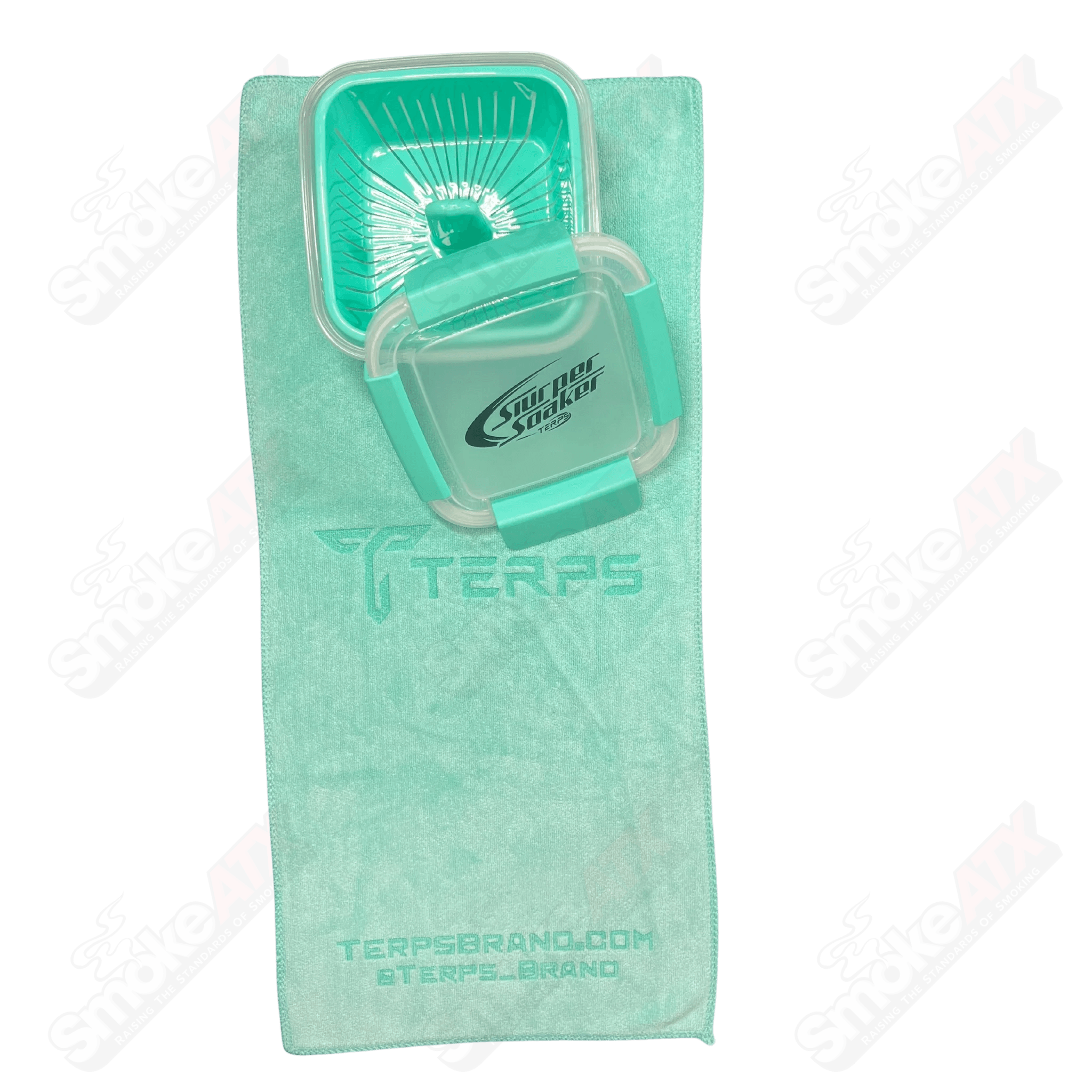 Teal Slurper Soaker by Terps - Smoke ATX