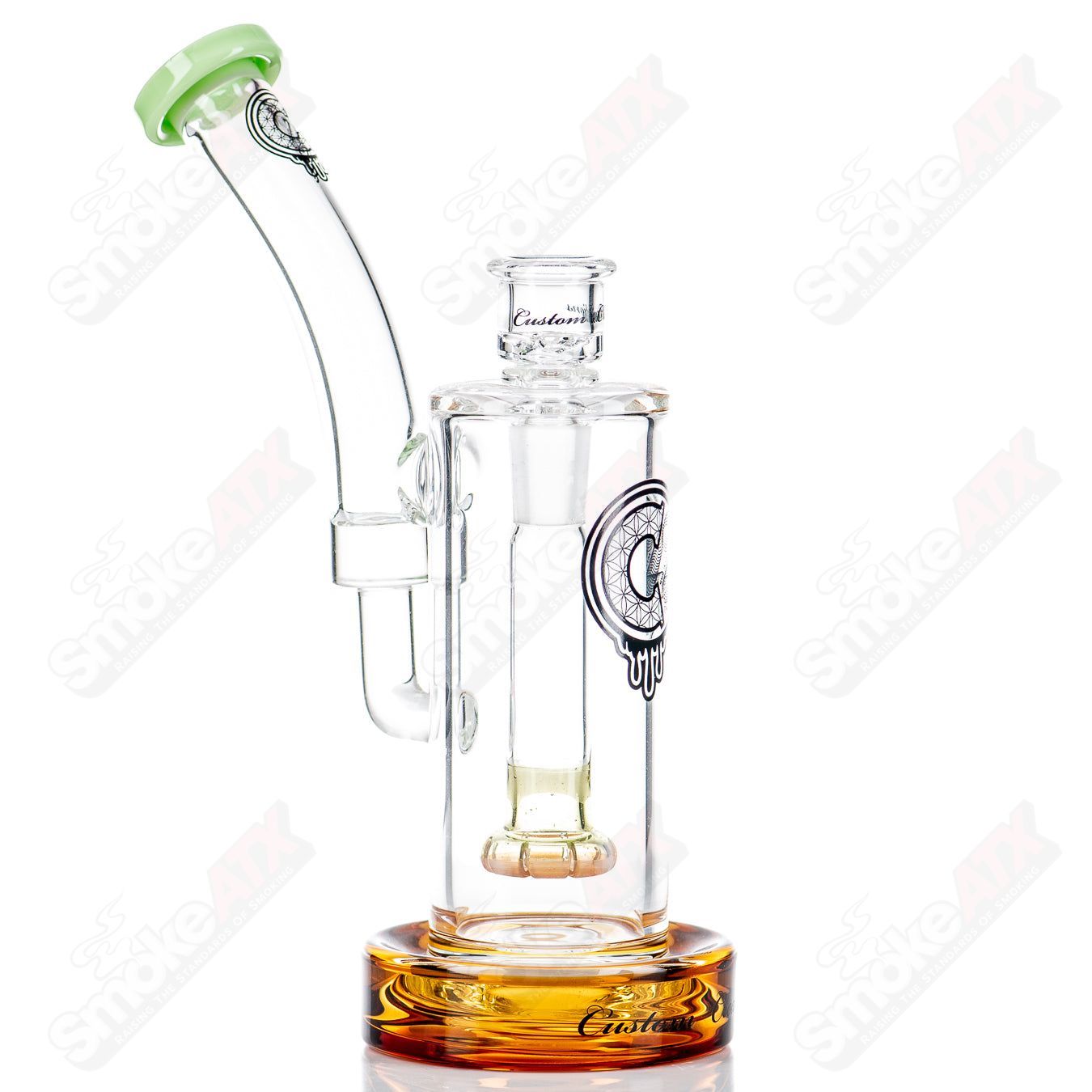 #2 Color 50mm Showerhead Bubbler C2 - Smoke ATX