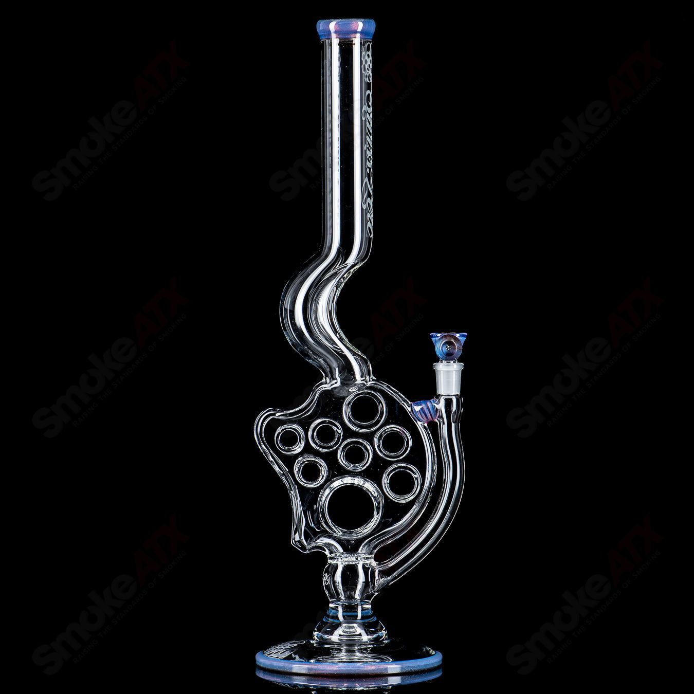 Full-Size Side Feeder in Neo Opal over Bronze Pearl by Swiss Perc - Smoke ATX