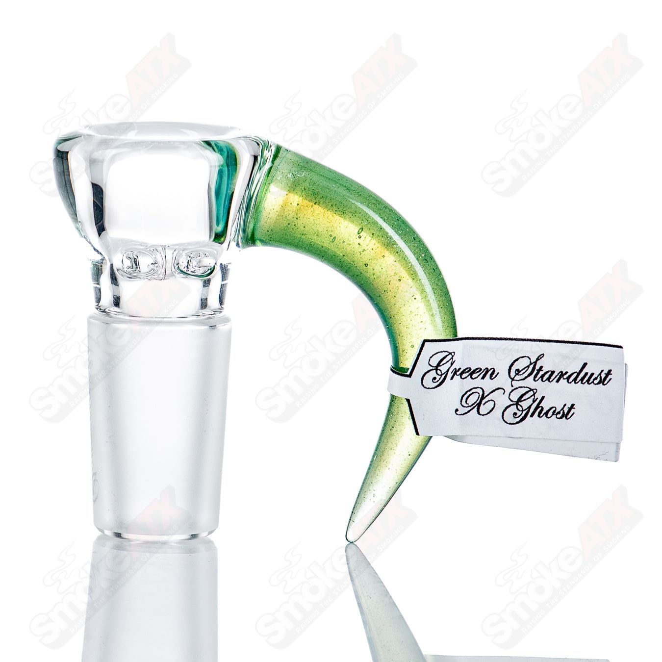 18mm Partial Accent Slide (Green Stardust Over Ghost) Sovereignty - Smoke ATX