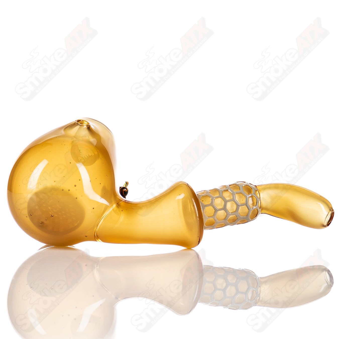 Large Honeycomb Sherlock Joe P Glass - Smoke ATX