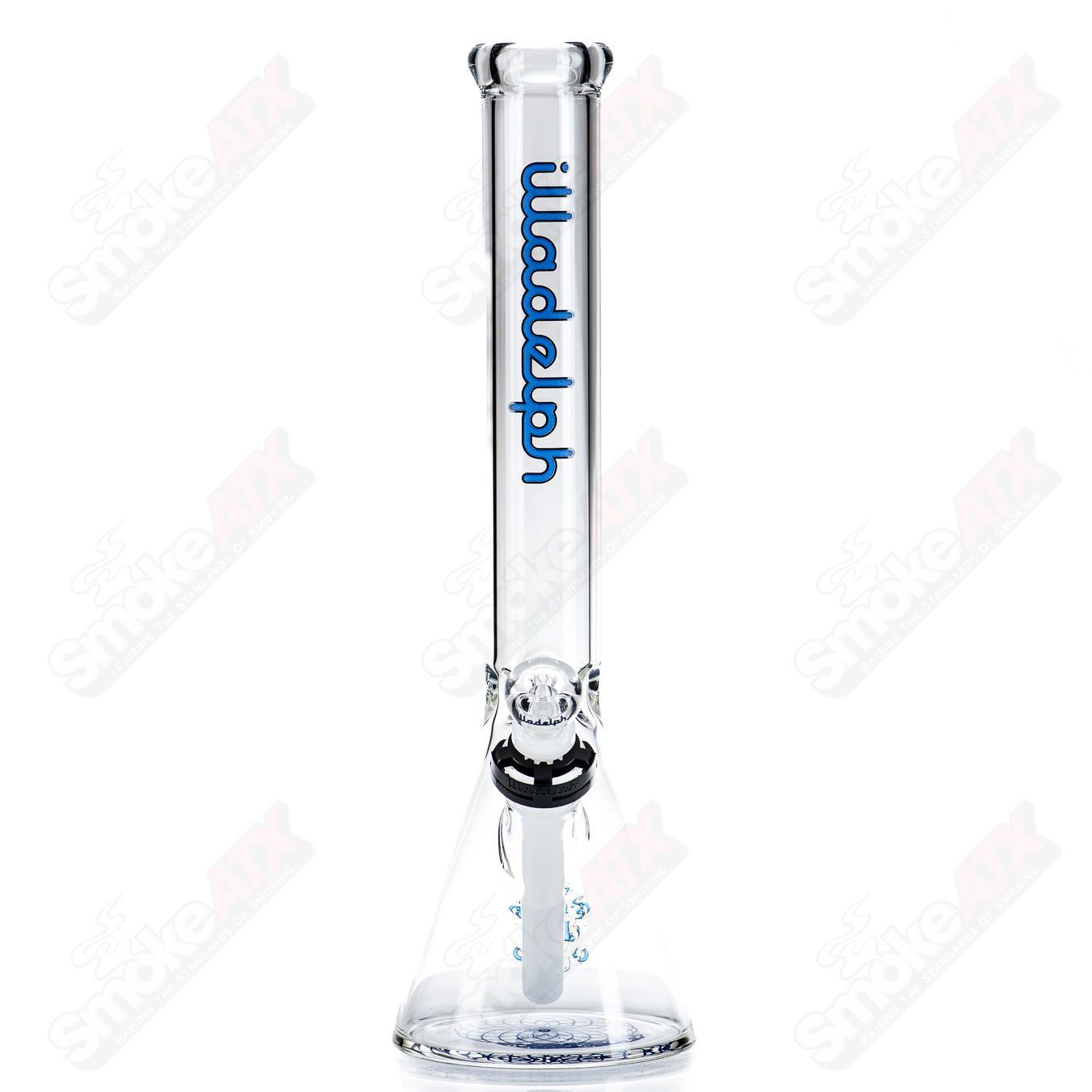 45mm Royal Blue 15" Beaker Illadelph - Smoke ATX
