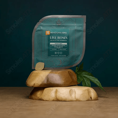 5mg Northern Lights Delta-9/CBD Live Rosin Gummies Hometown Hero - Smoke ATX