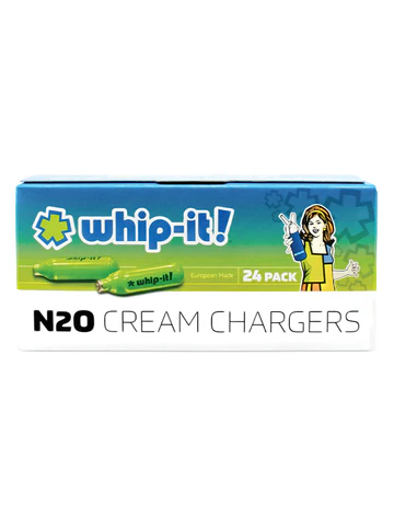 24pk Whip It Cream Chargers - Smoke ATX