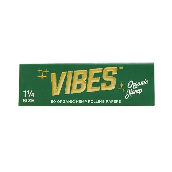 1 1/4 Organic Hemp Rolling Papers Vibes