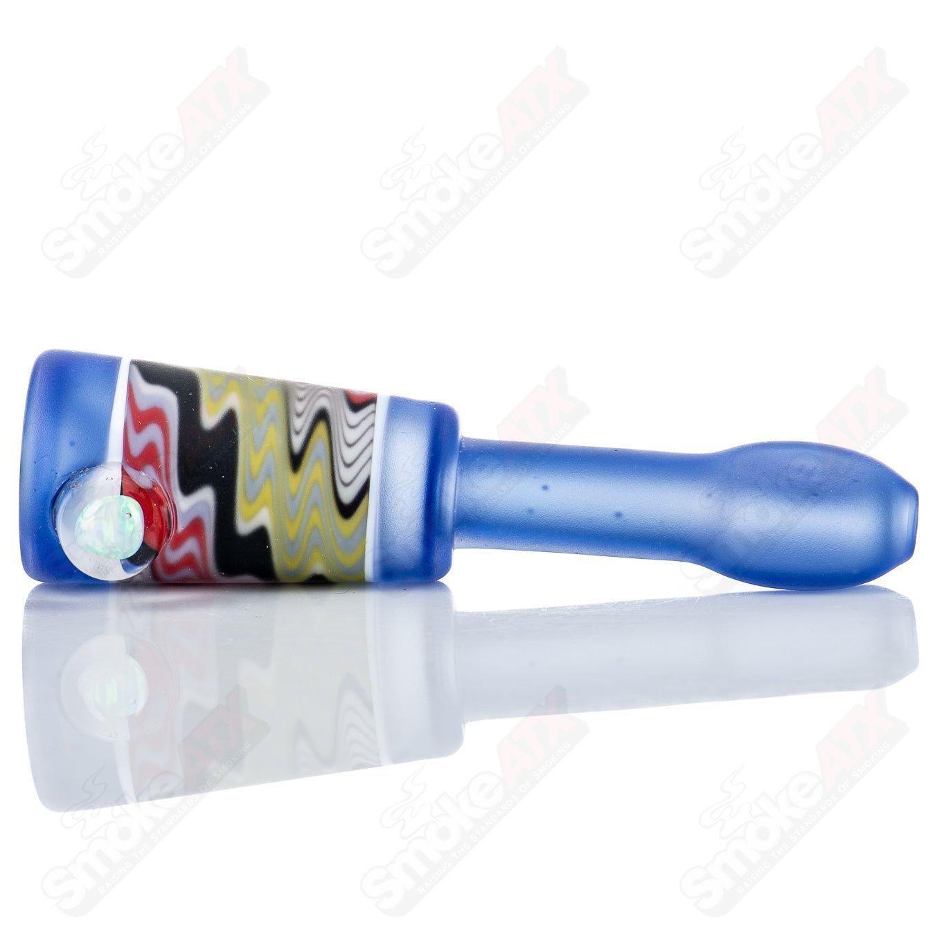 #6 Wig wag Chillim by Kirkland Glassworks - Smoke ATX