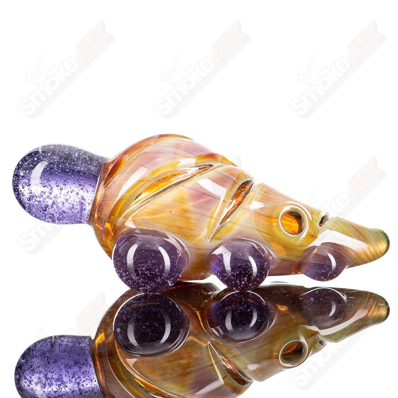 Carved Drip Pendant by Carver B - Smoke ATX