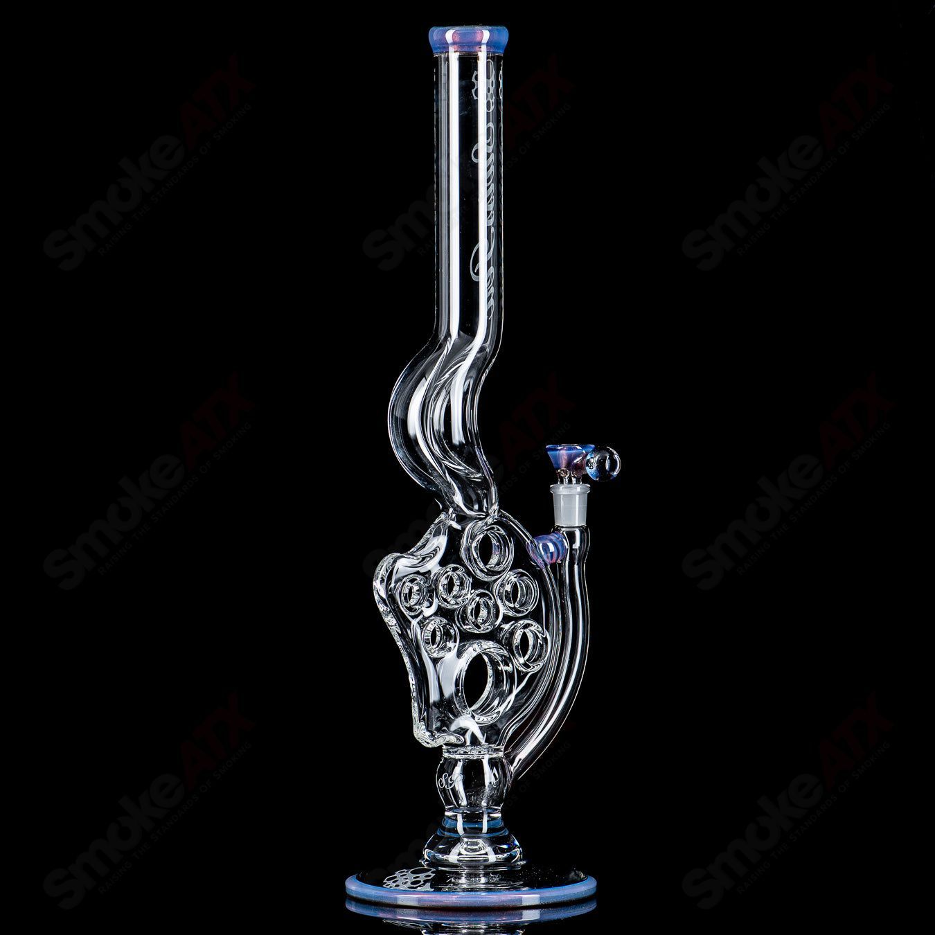 Full-Size Side Feeder in Neo Opal over Bronze Pearl by Swiss Perc - Smoke ATX