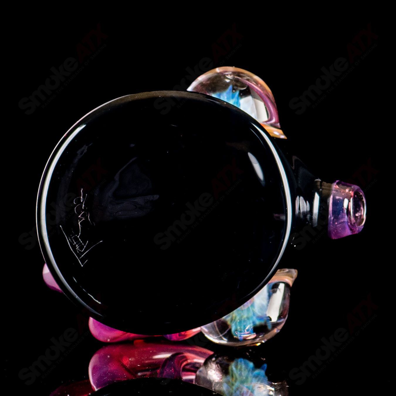 #1 Squat Lock Flower Pipe Freeek Glass - Smoke ATX