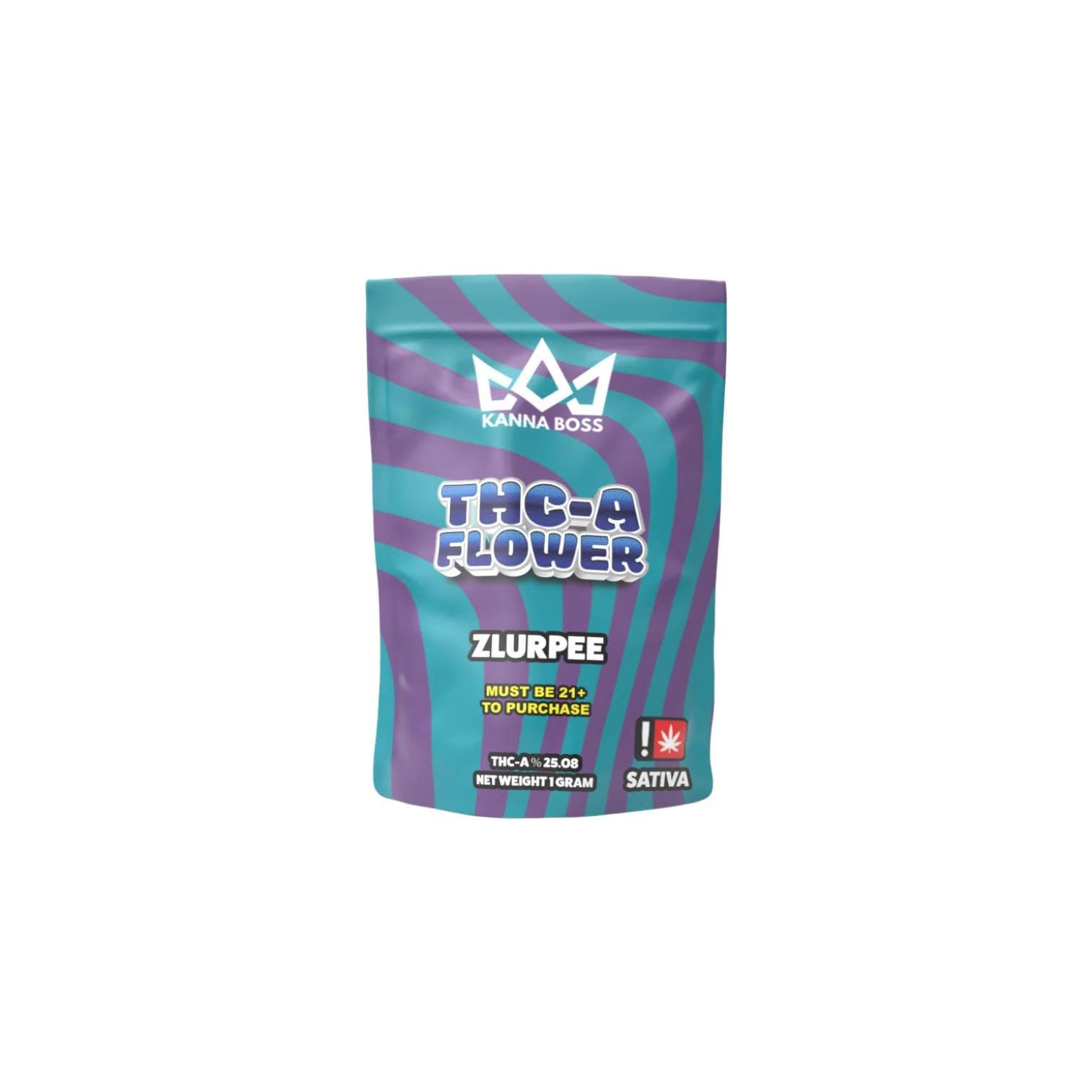 Zlurpee Sativa 1g THCa Flower Kanna Boss - Smoke ATX