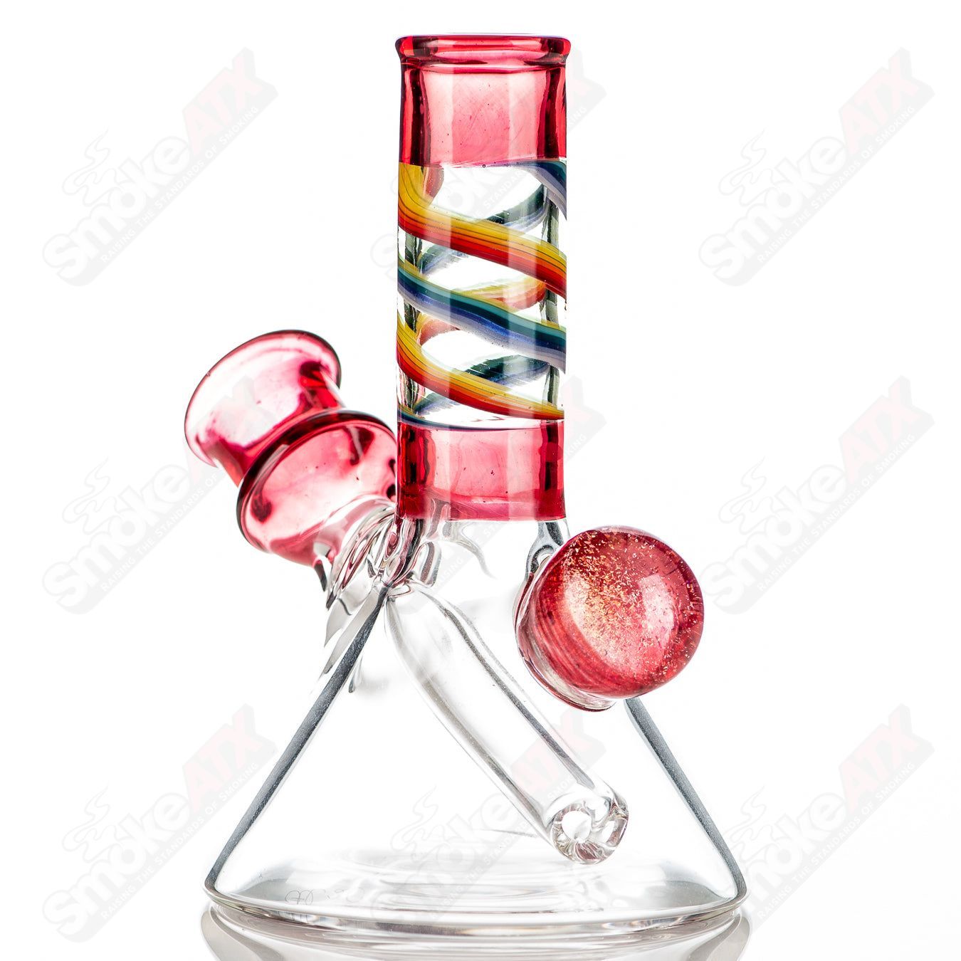 Illuminati Mini Beaker Lux Glass - Smoke ATX