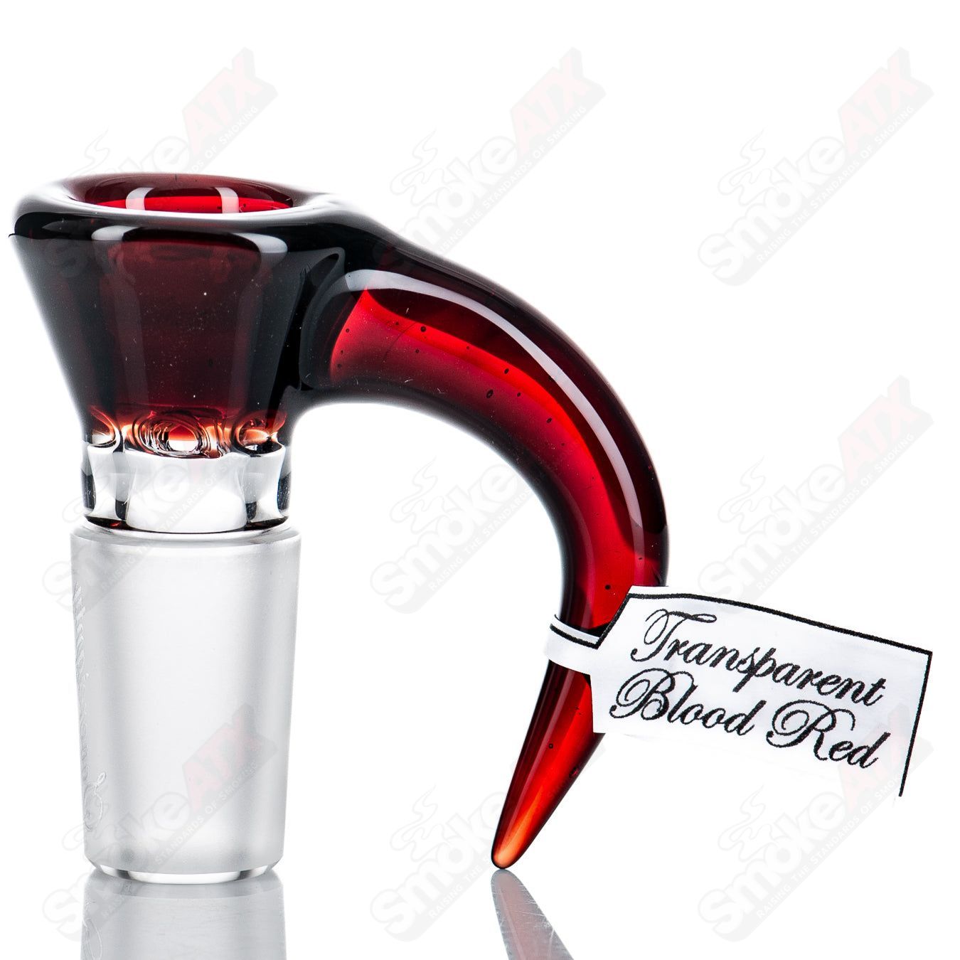 18mm Full Accent Slide (Transparent Blood Red) Sovereignty - Smoke ATX