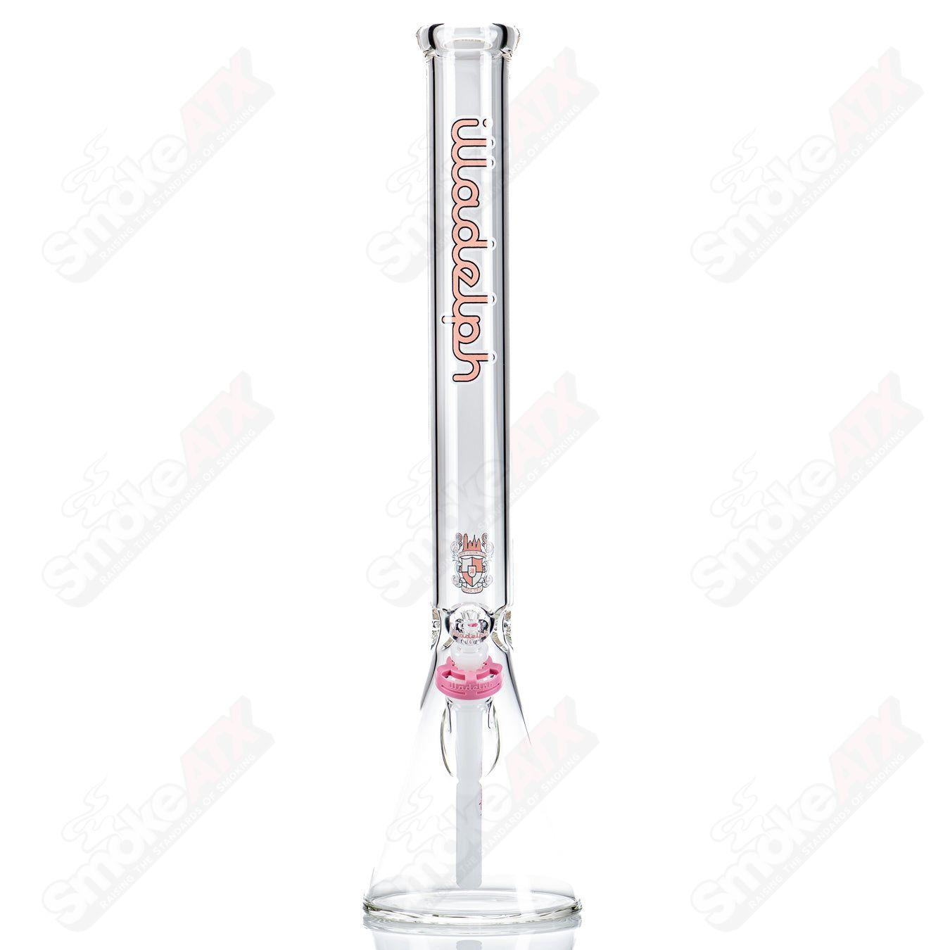 21" Tall Beaker (Pink) Illadelph - Smoke ATX