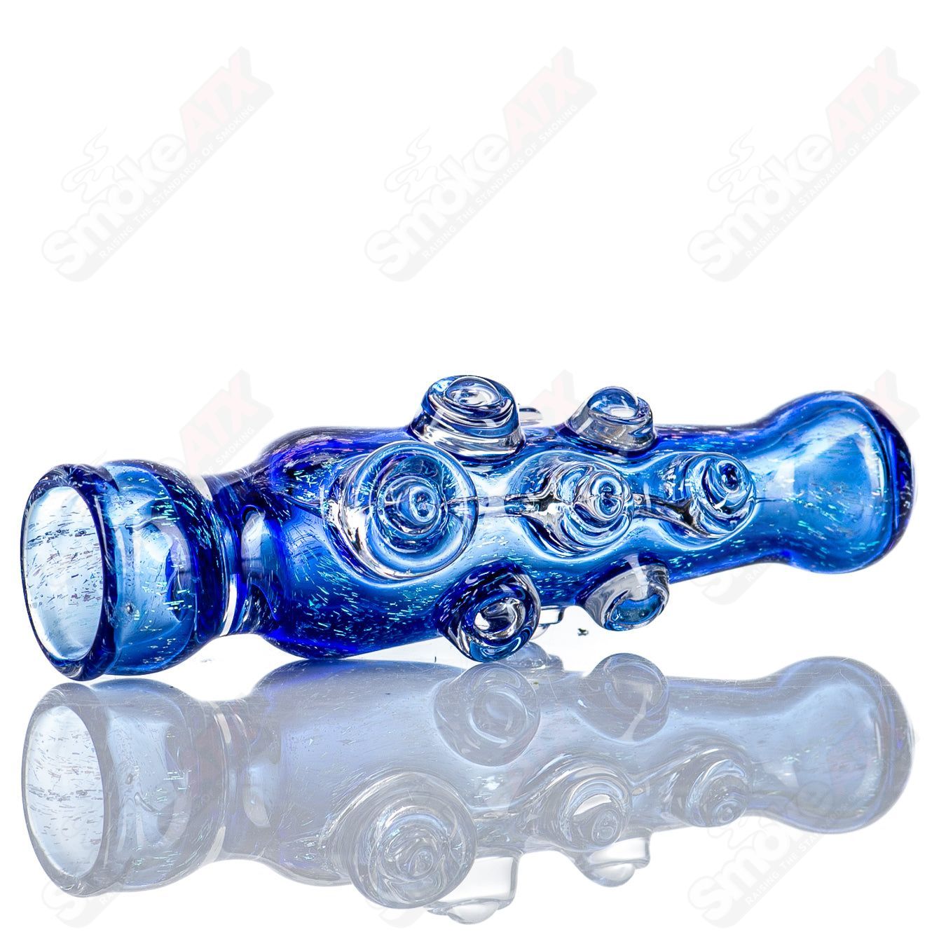 Nubby Dichro Chillum by SPG - Smoke ATX