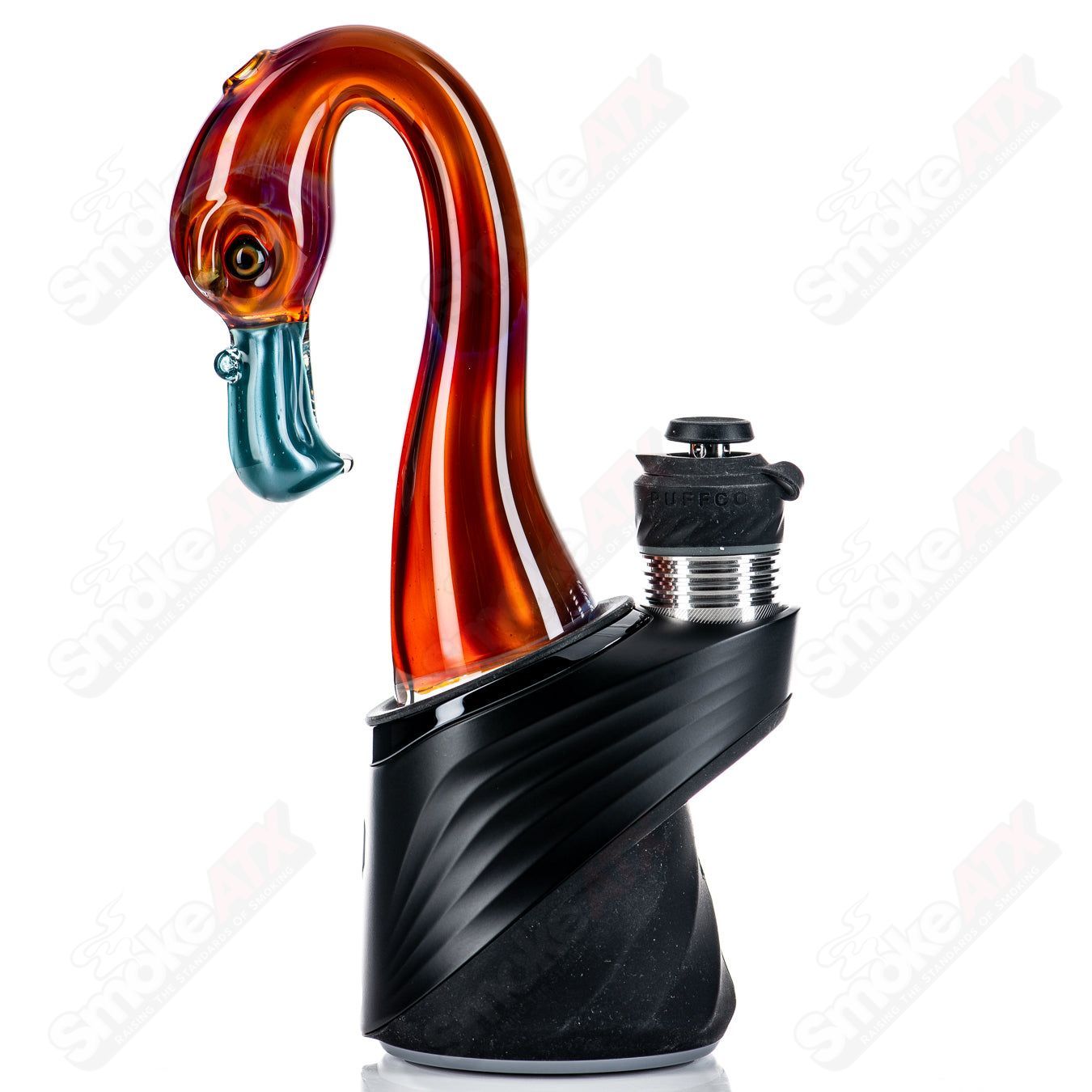 Flamingo Puffco Dry Top Burtoni Glass #3 - Smoke ATX