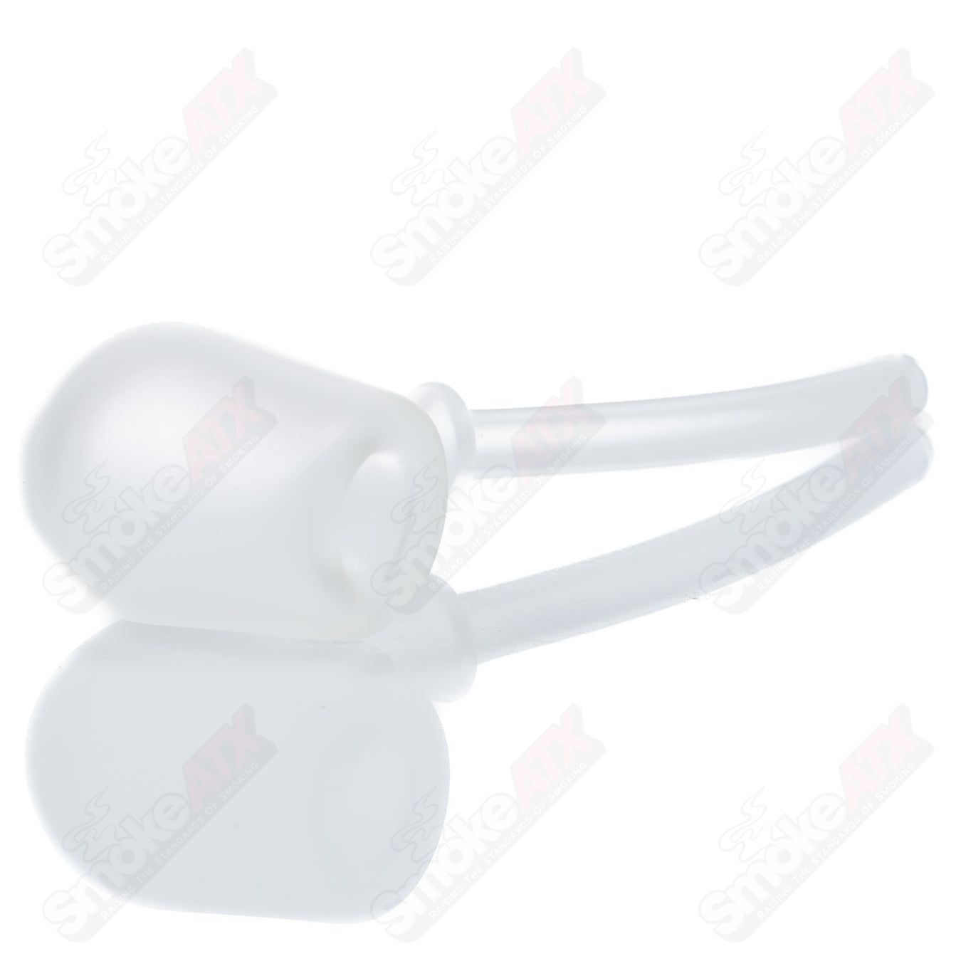 Blasted Church Warden by Kirkland Glassworks - Smoke ATX