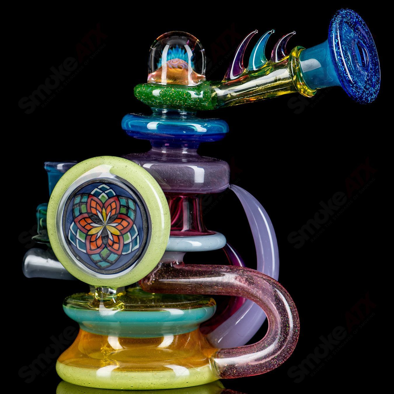 #1 Terpcycler Rig Freeek Glass - Smoke ATX