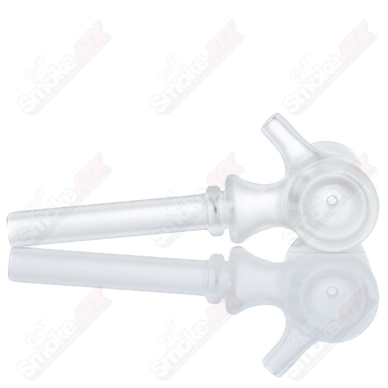 Blasted Poker by Kirkland Glassworks - Smoke ATX