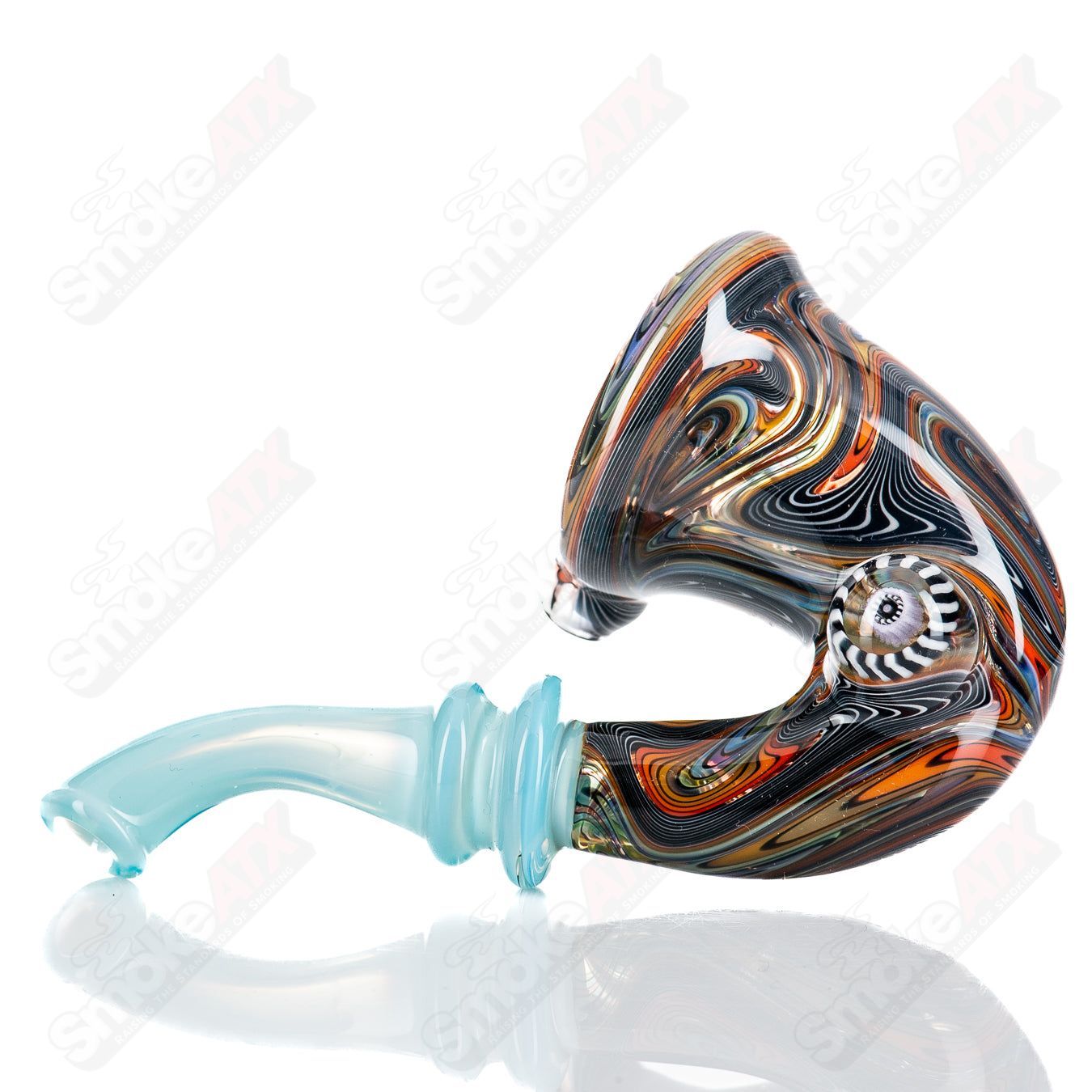 #2 Small Wig Wag Sherlock w Milli Accent by JMass - Smoke ATX