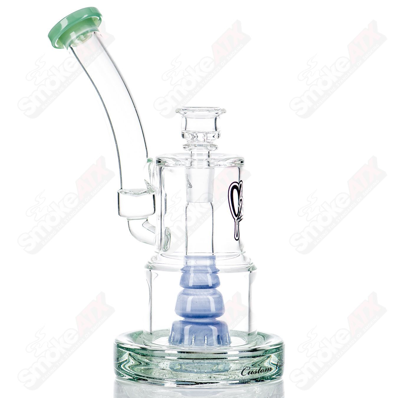 #2 Color 80mm Fixed Sprocket Perc Bub C2 - Smoke ATX