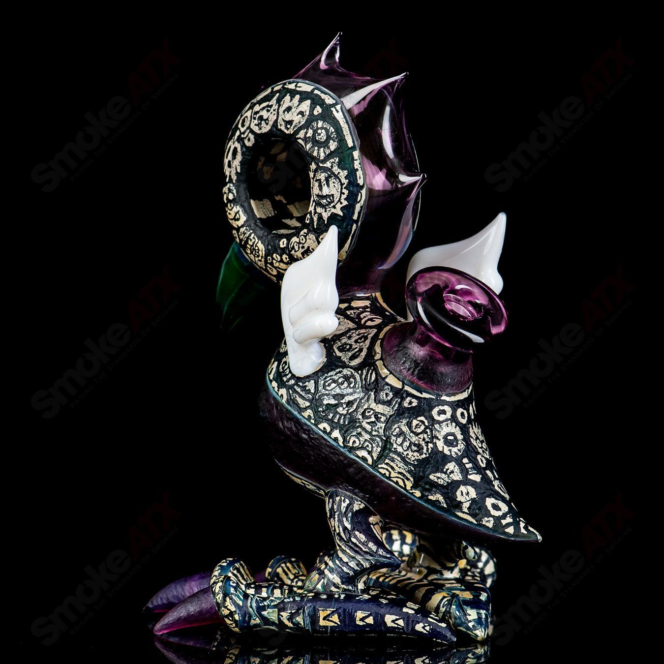 Calmbo X Trevy Metal Stand Up Bird - Smoke ATX