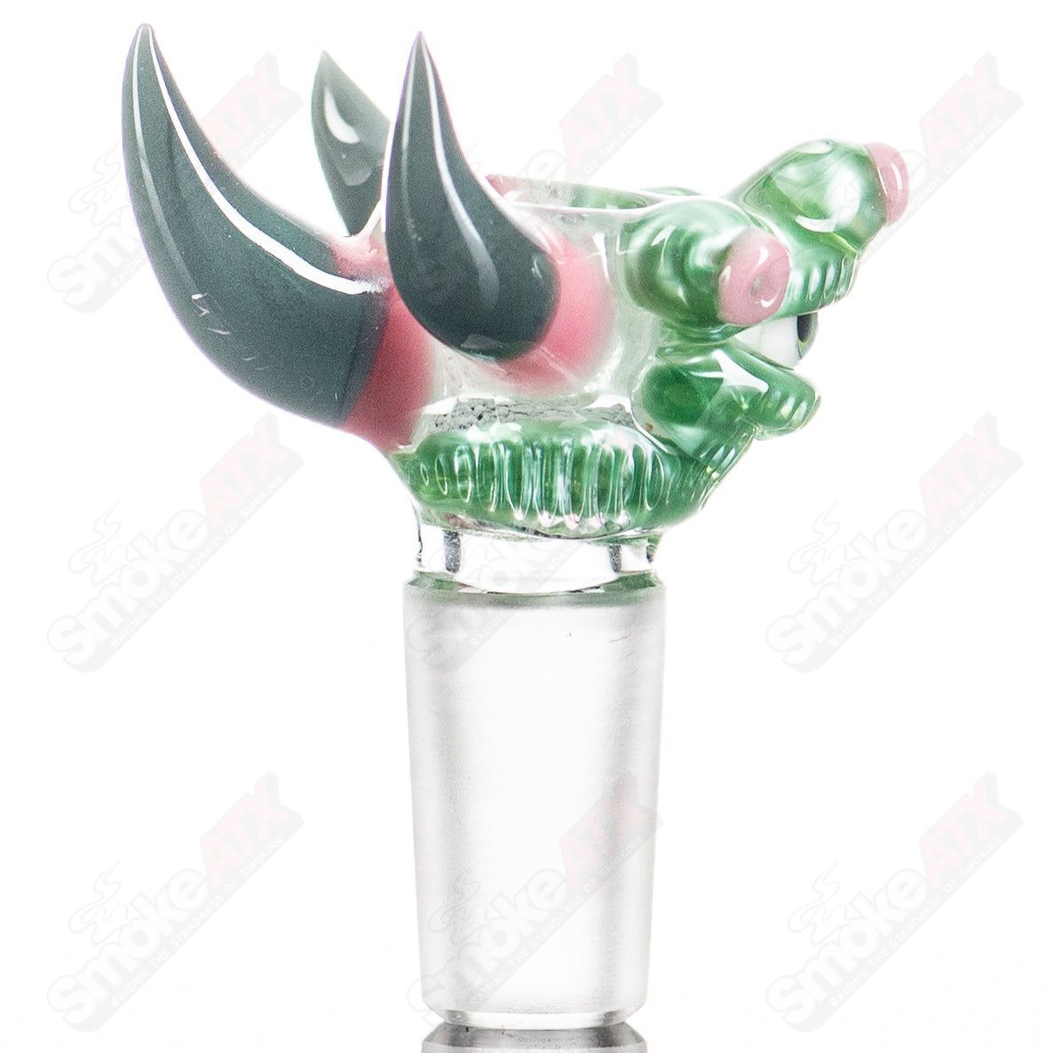 Chromium Mint Black Gunmount Slide SALT - Smoke ATX