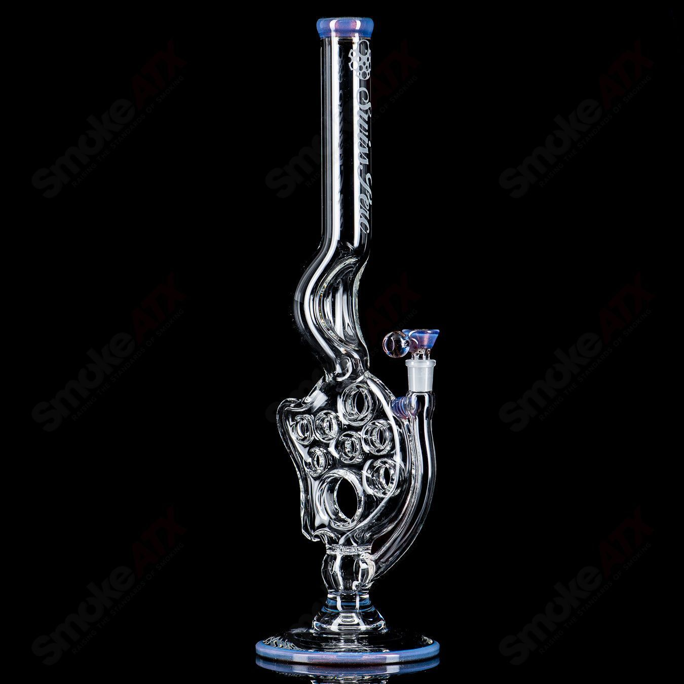 Full-Size Side Feeder in Neo Opal over Bronze Pearl by Swiss Perc - Smoke ATX