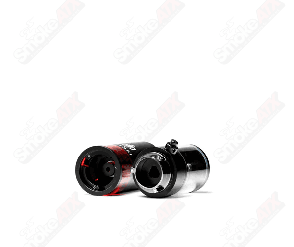 Black The Trident 2.0 Laser Water Pipe Hitoki - Smoke ATX