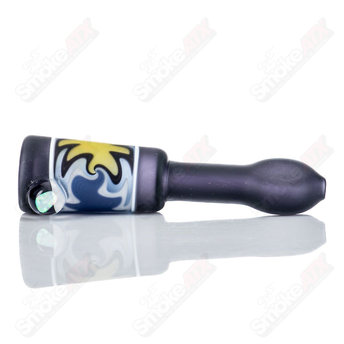 #8 Wig wag Chillim by Kirkland Glassworks - Smoke ATX