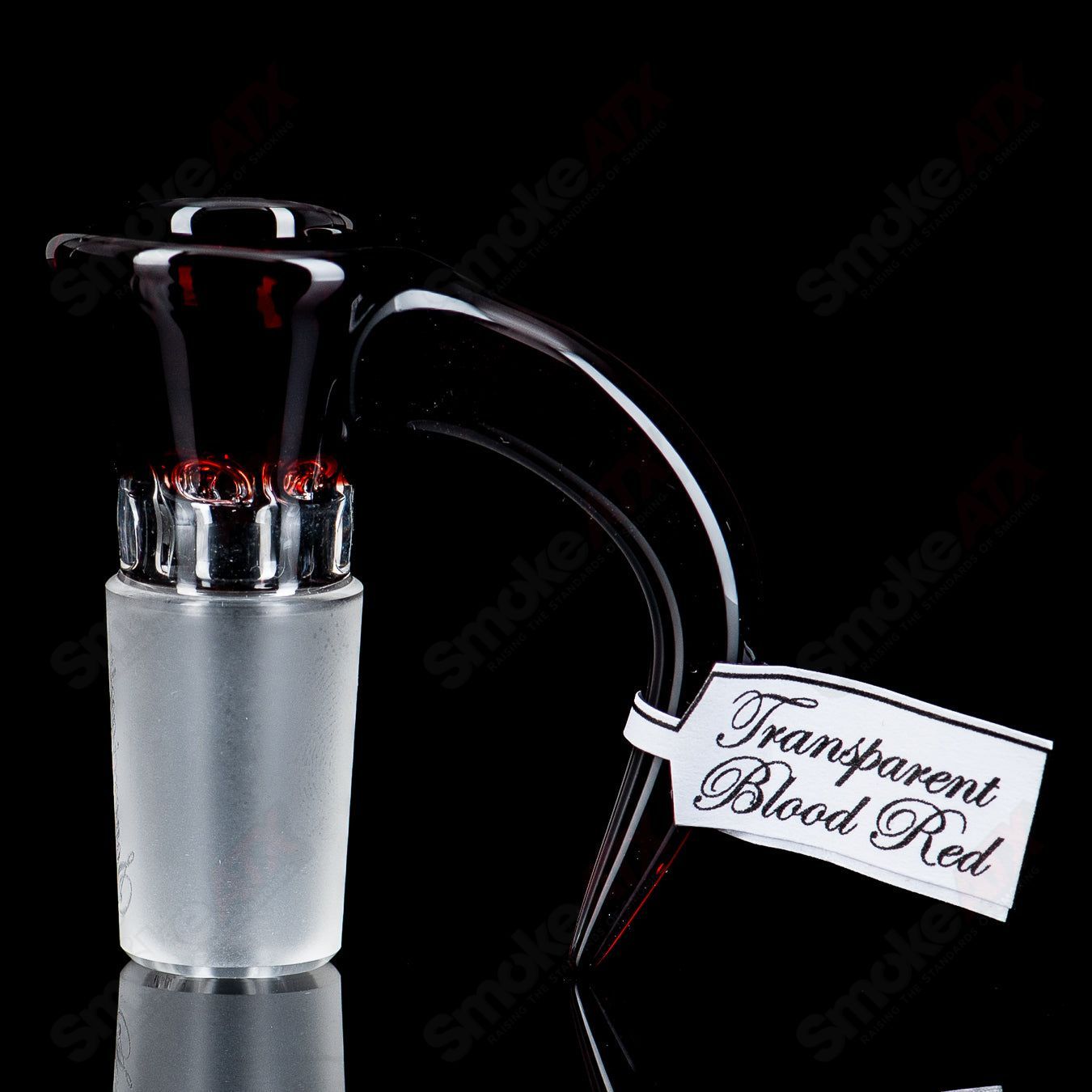 18mm Full Accent Slide (Transparent Blood Red) Sovereignty - Smoke ATX