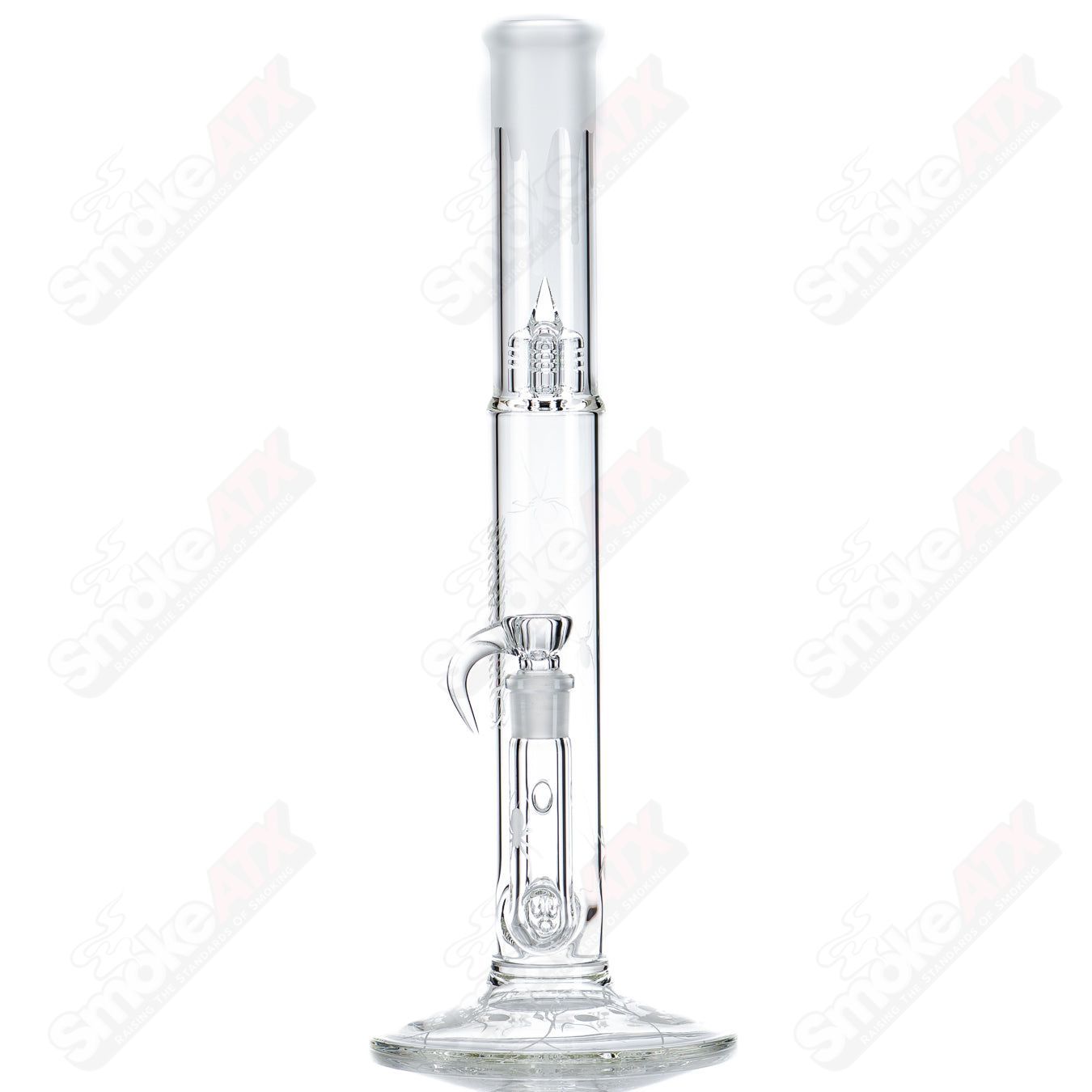 #2 bishop 3line Clear w/ Halloween pattern/ Bloodshed Base Sovereignty - Smoke ATX