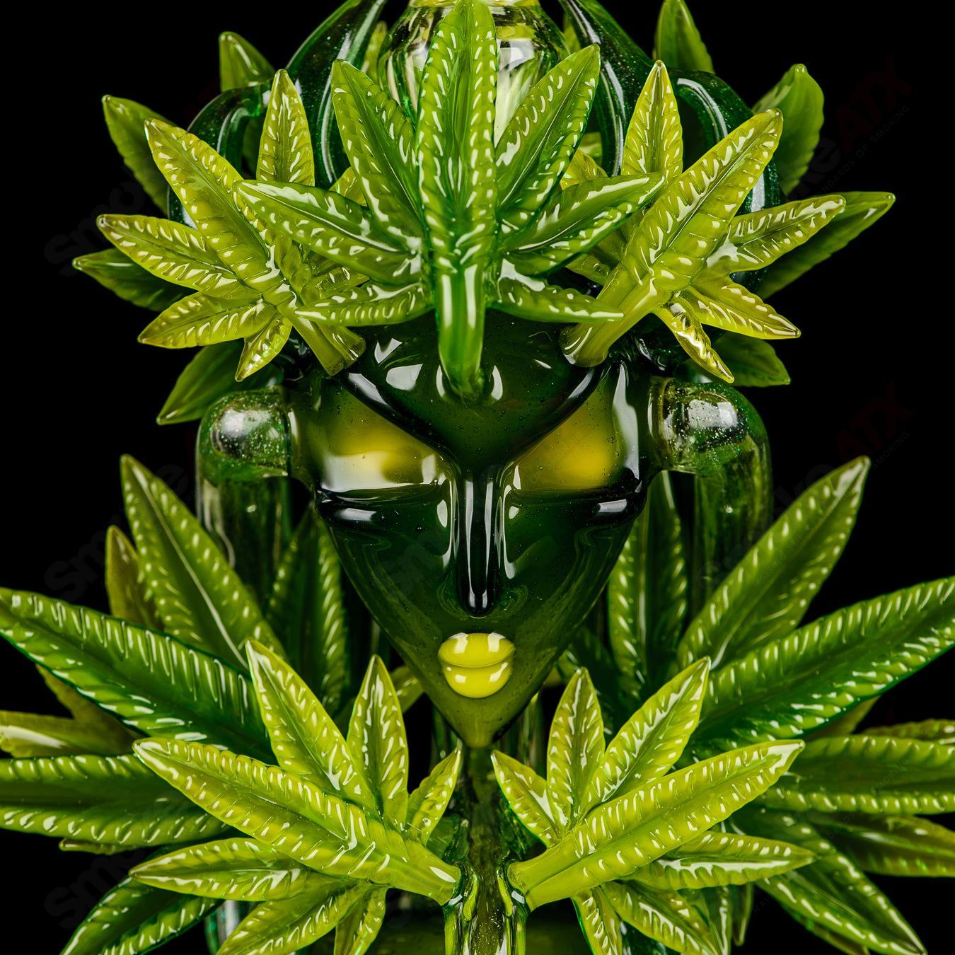 Lace Face Ganja Goddess Recycler - Smoke ATX