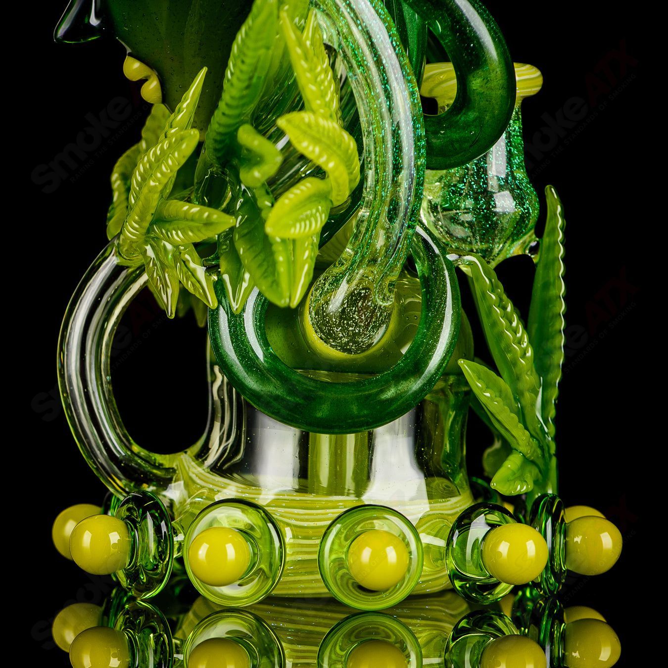 Lace Face Ganja Goddess Recycler - Smoke ATX