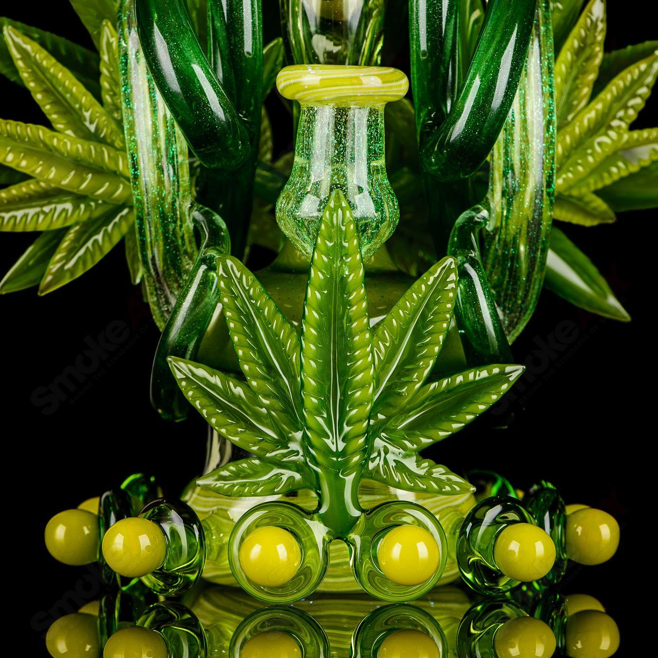 Lace Face Ganja Goddess Recycler - Smoke ATX