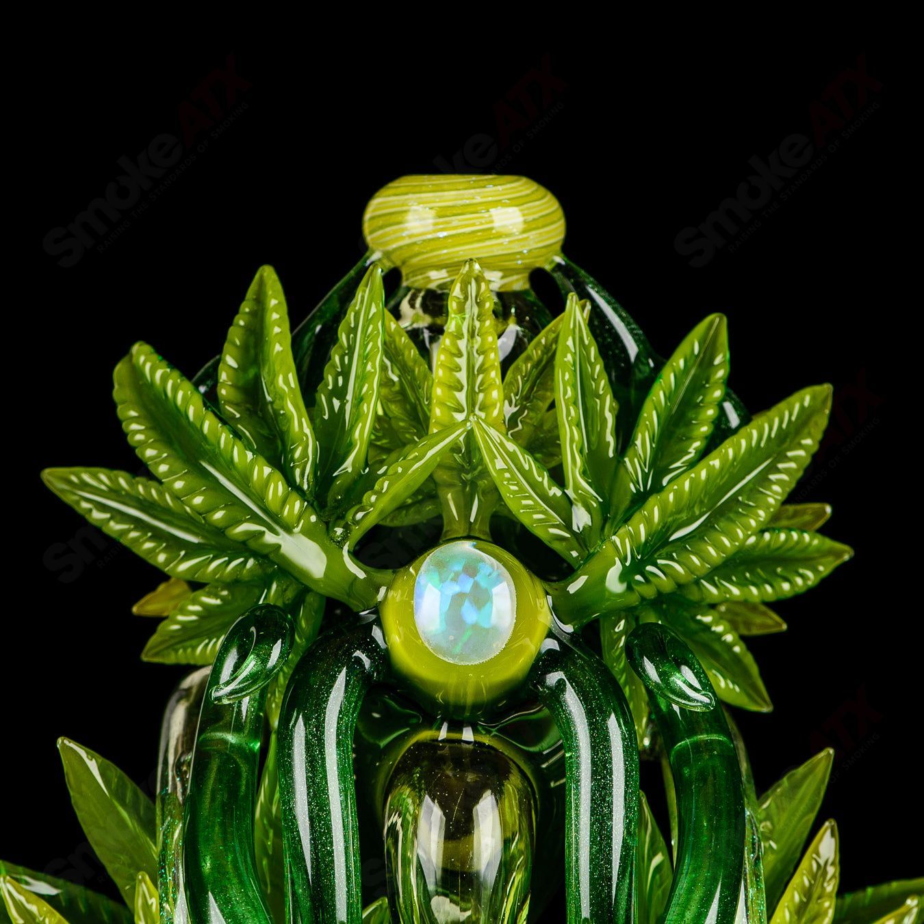 Lace Face Ganja Goddess Recycler - Smoke ATX