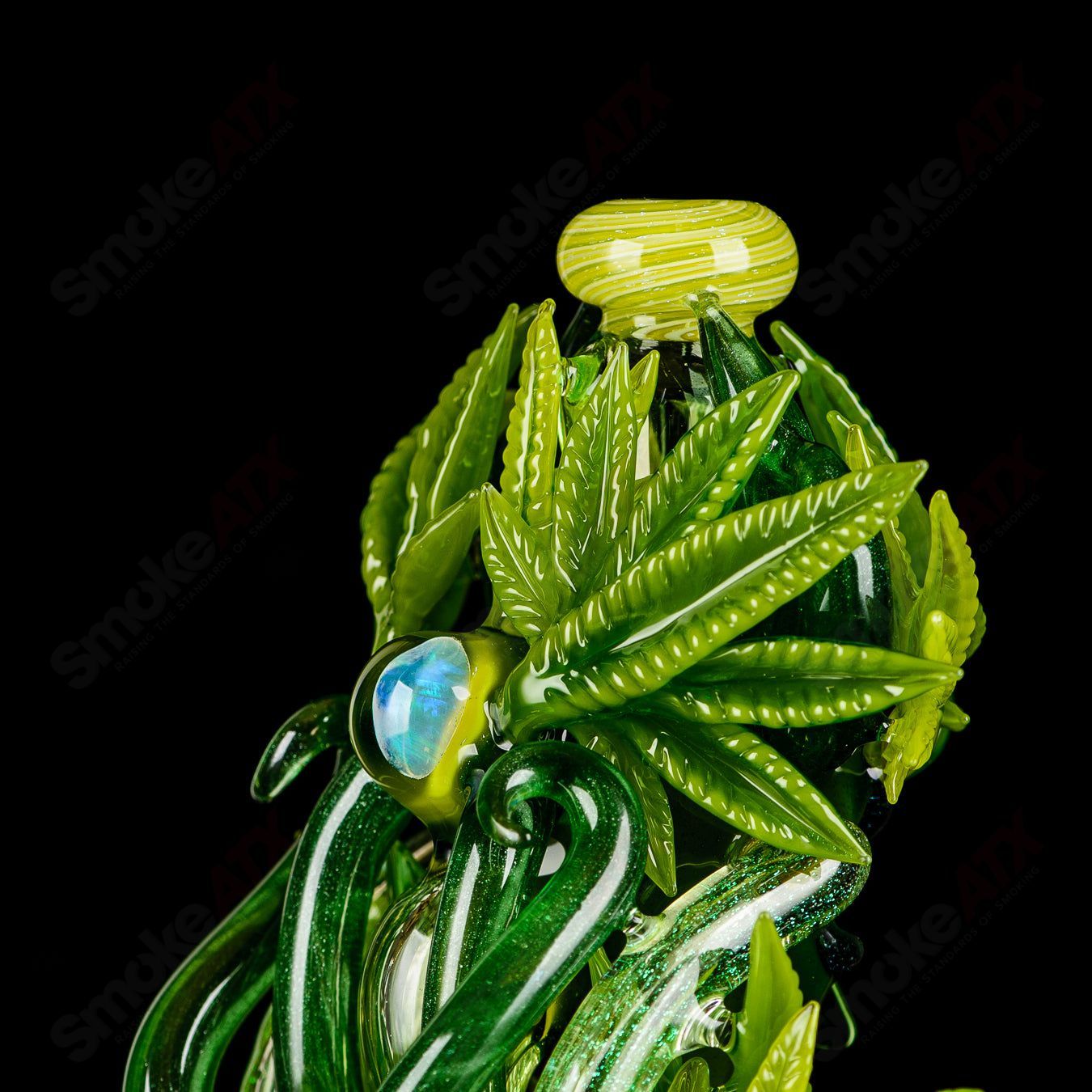 Lace Face Ganja Goddess Recycler - Smoke ATX