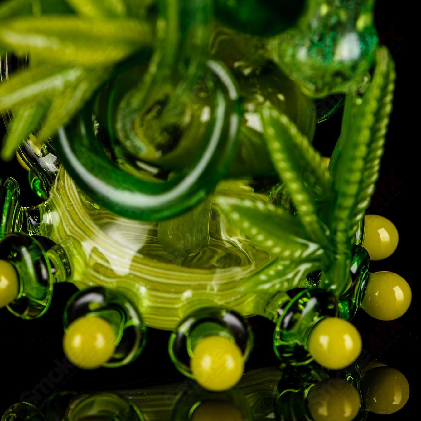 Lace Face Ganja Goddess Recycler - Smoke ATX