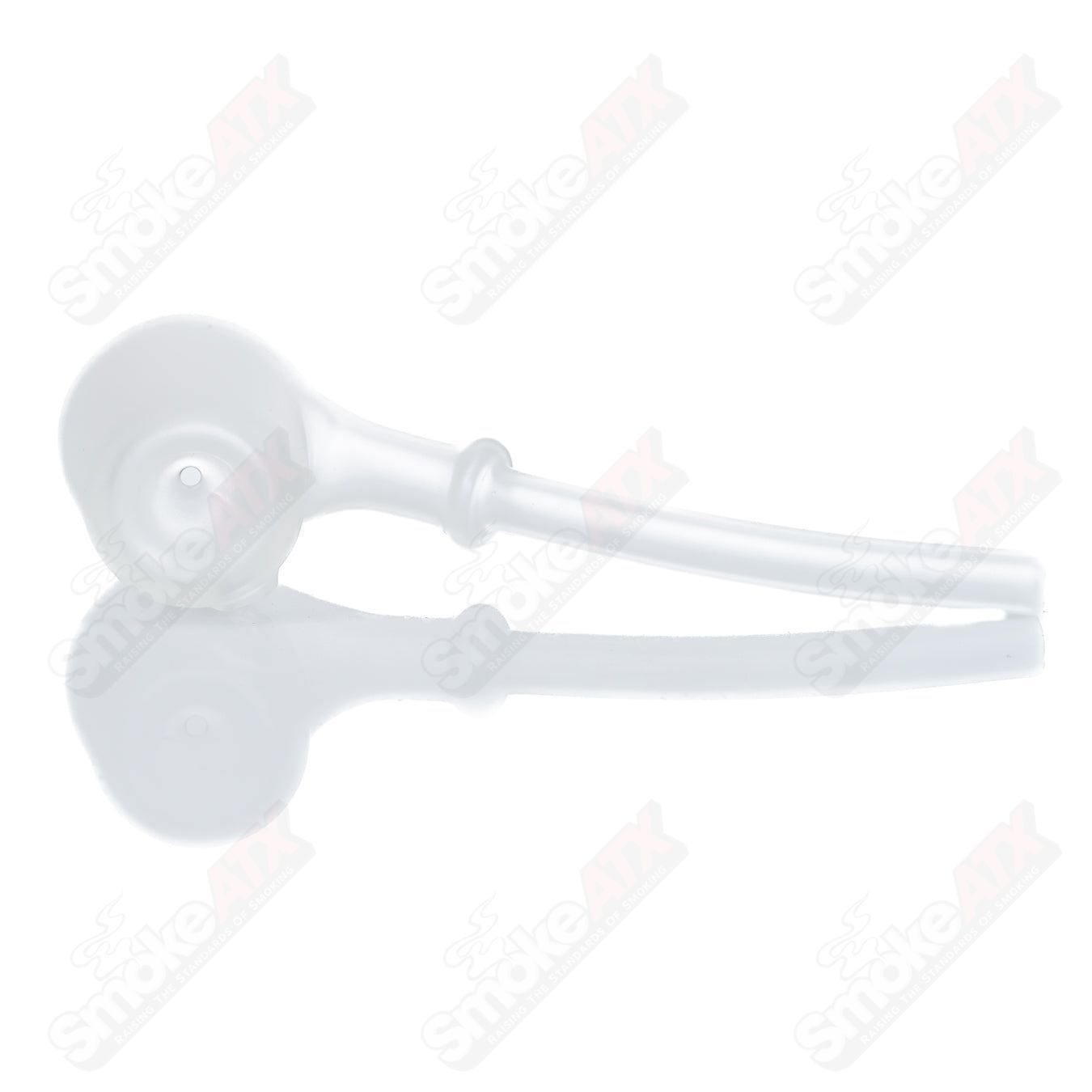 Blasted Church Warden by Kirkland Glassworks - Smoke ATX