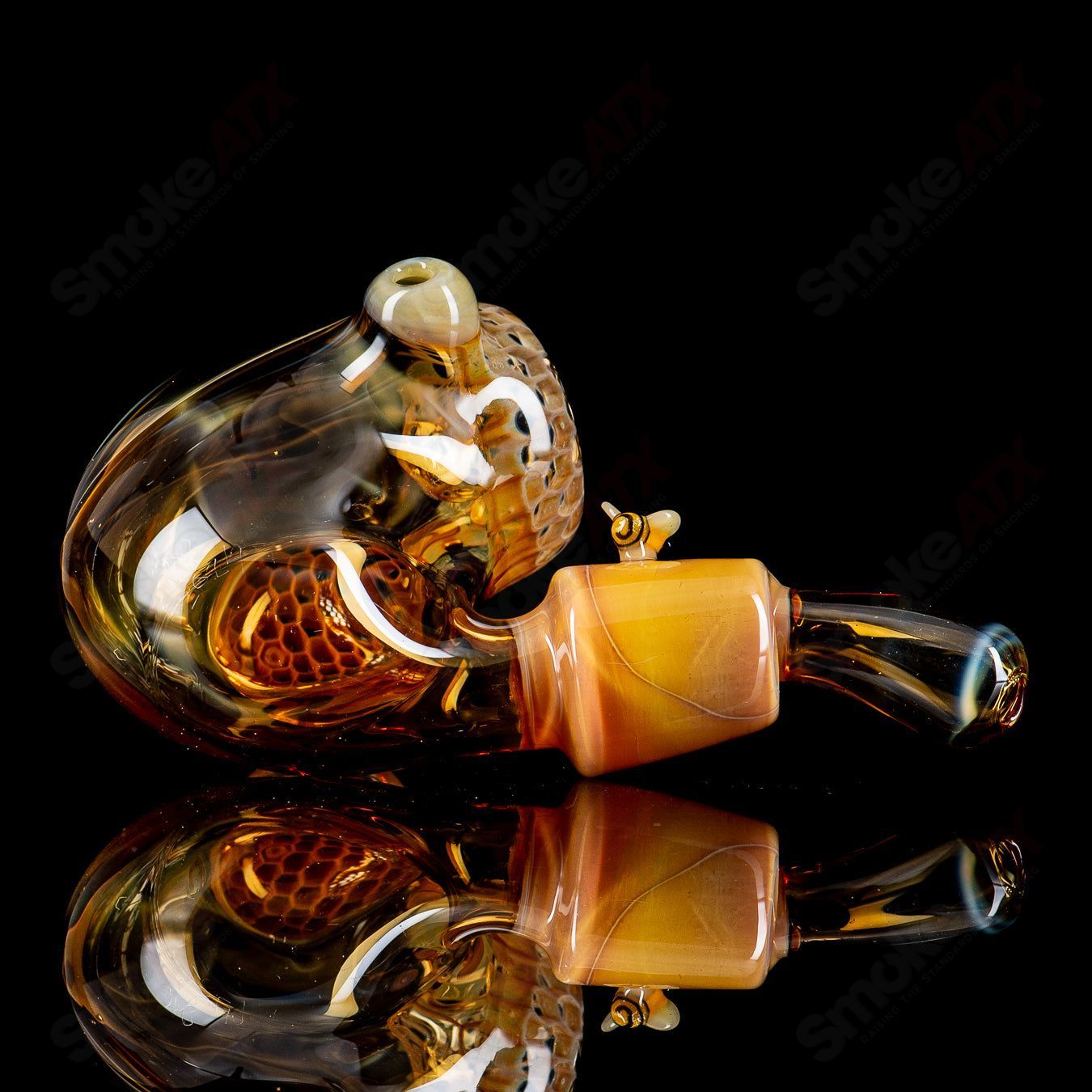 3-Hole Honeycomb Sherlock Joe P Glass - Smoke ATX
