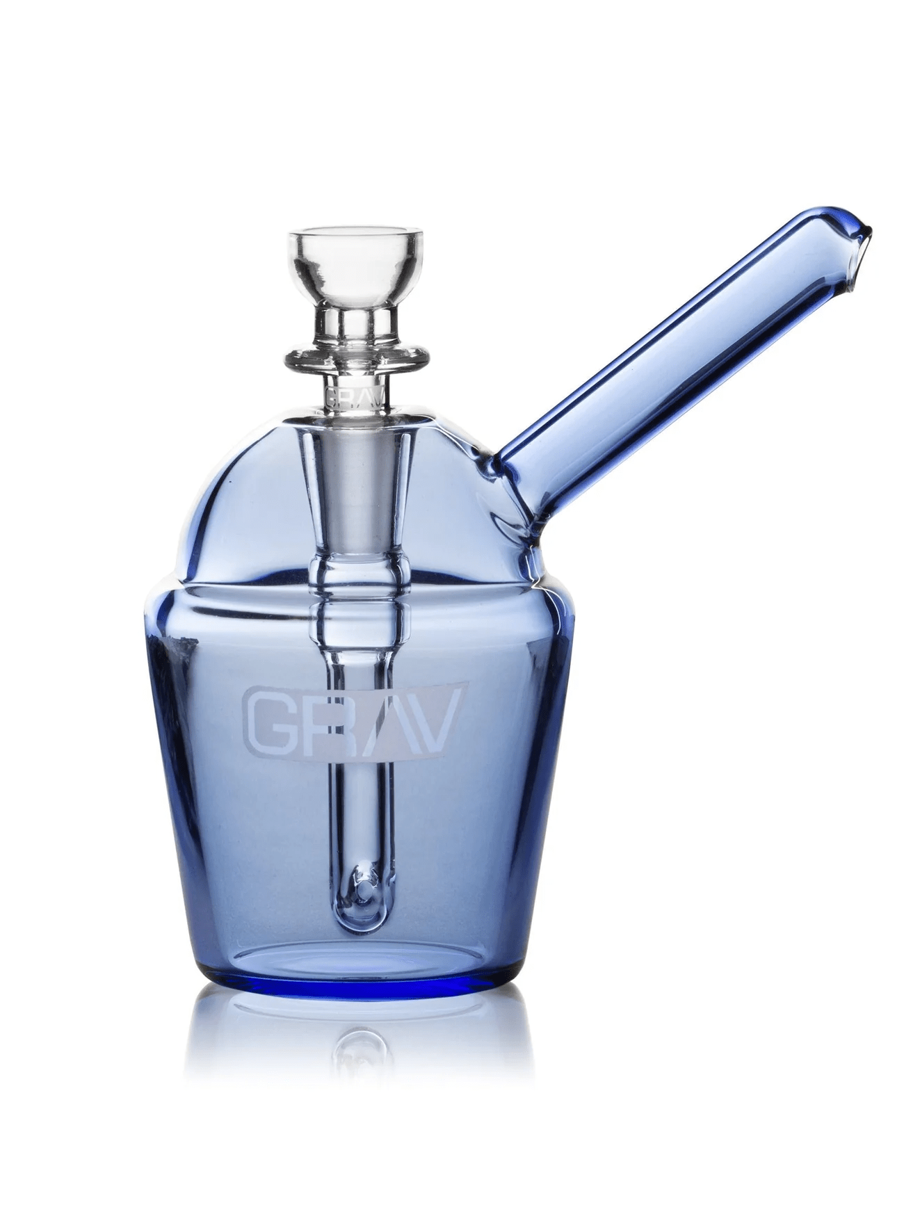 Light Cobalt Pocket Slush Cup Bubbler GRAV - Smoke ATX