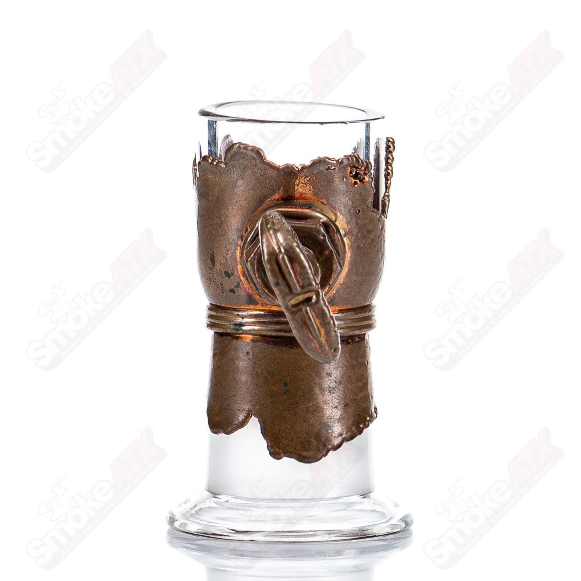 19mm Plain Electroformed Dome by Snic Glass - Smoke ATX