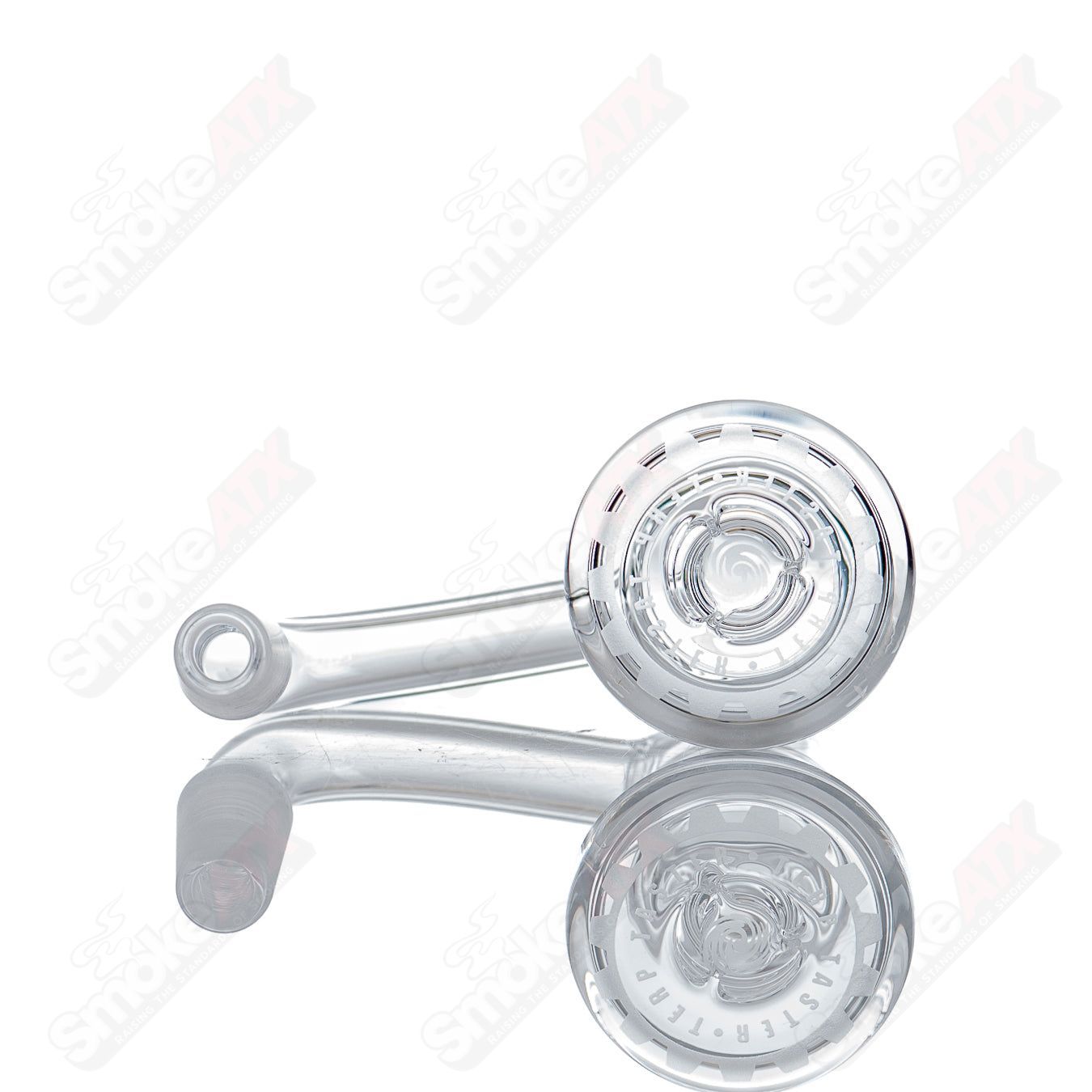 10/90 Terp Taster (V2 30mm Bottom) by Toro Glass - Smoke ATX