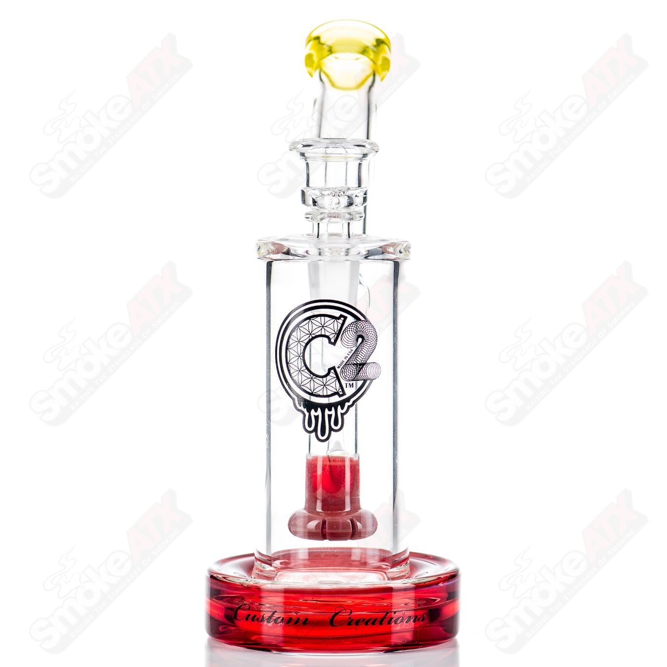 #4 Color 50mm Showerhead Bubbler C2 - Smoke ATX